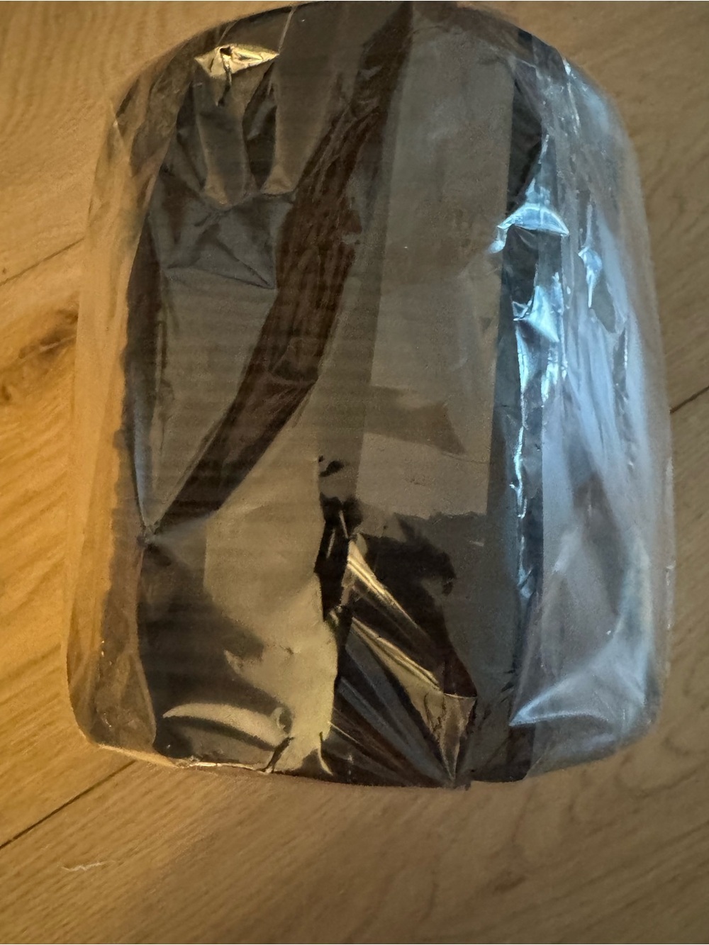 Small black lamp shade with gold interior